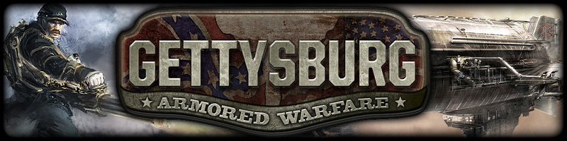 Click here to read more about Gettysburg: Armored Warfare! Gettysburg: Armored Warfare Logo